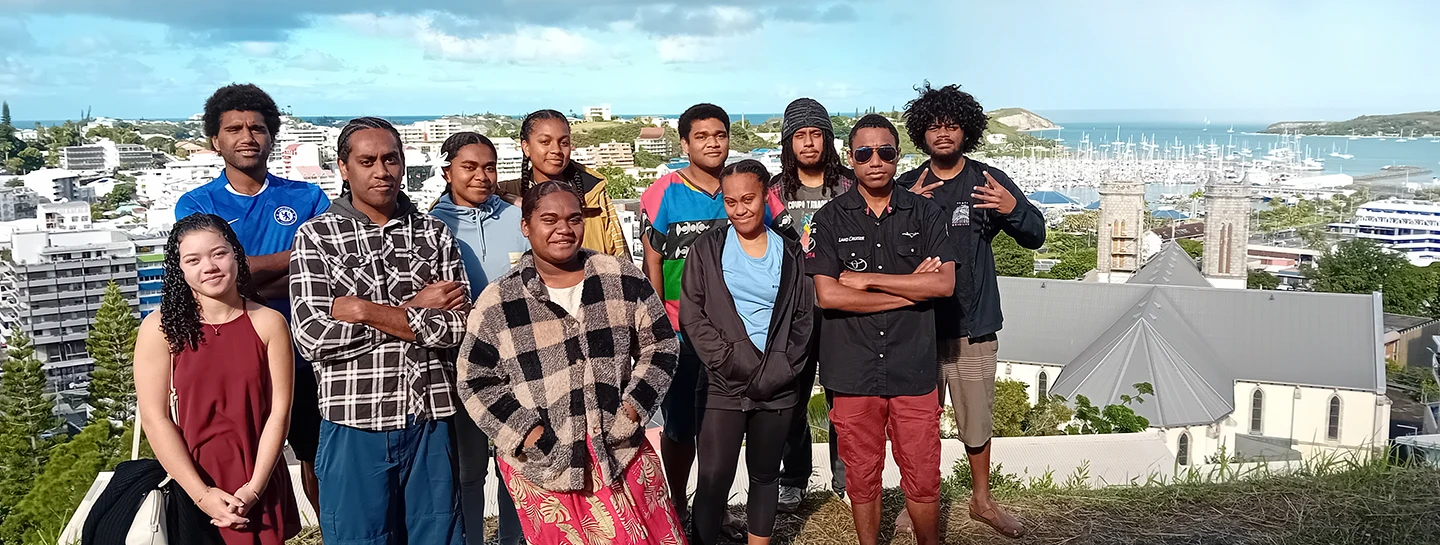 Photo de groupe d'étudiants de Mwa Sup